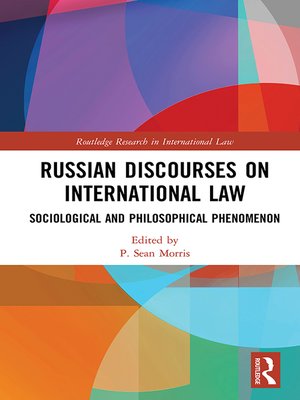 cover image of Russian Discourses on International Law